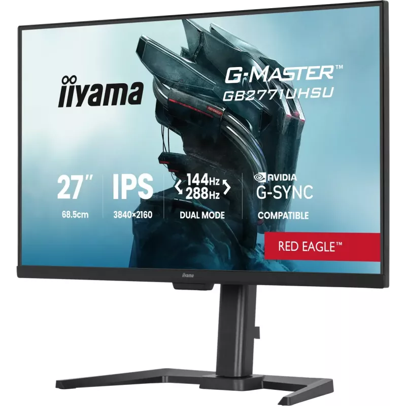 Monitorius iiyama G-MASTER GB2771UHSU-B1 27 colių (68.6 cm) 4K Ultra HD LED juodas