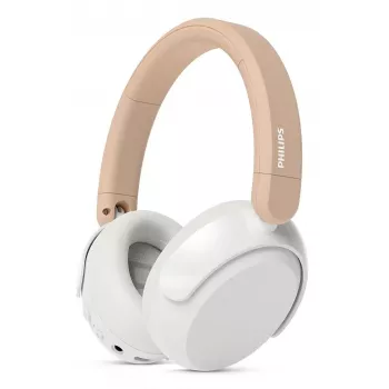 Philips 5000 serijos TAK5500AL/00 ausinės / headset, laidinės ir belaidės, Bluetooth, ant galvos, skambučiams ir muzikai, gintarinė, balta