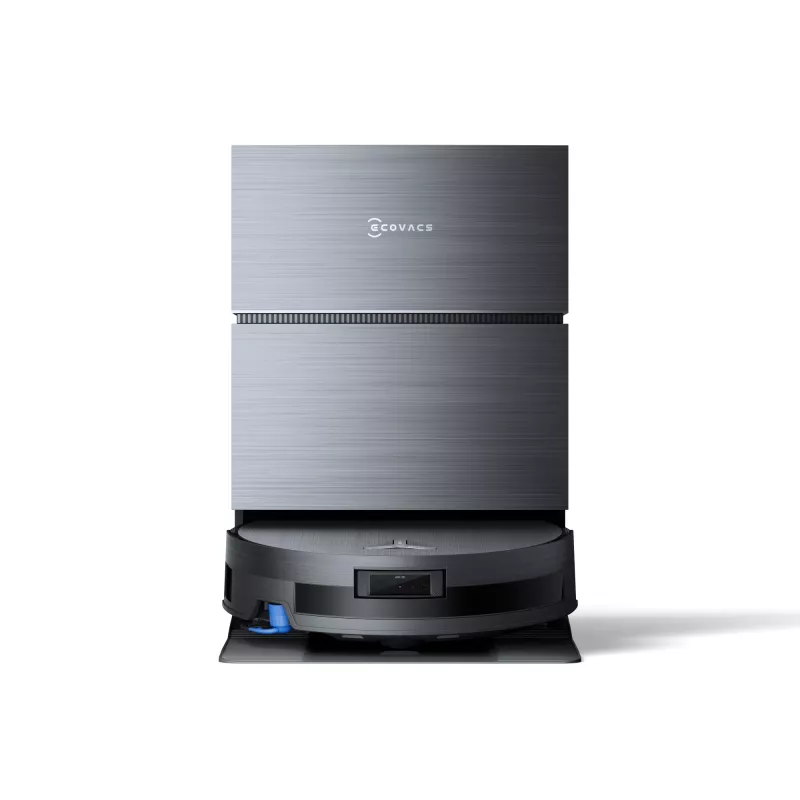 Robotinis dulkių siurblys ir šluostė Ecovacs Deebot X11 Pro Omni – juodas, Li‑Ion 6400 mAh, 206 min., 0,22 L dulkių talpykla, bazinė stotis 2,5 L