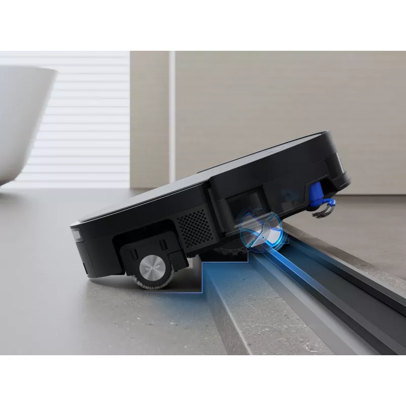 Robotinis dulkių siurblys ir šluostė Ecovacs Deebot X11 Pro Omni – juodas, Li‑Ion 6400 mAh, 206 min., 0,22 L dulkių talpykla, bazinė stotis 2,5 L