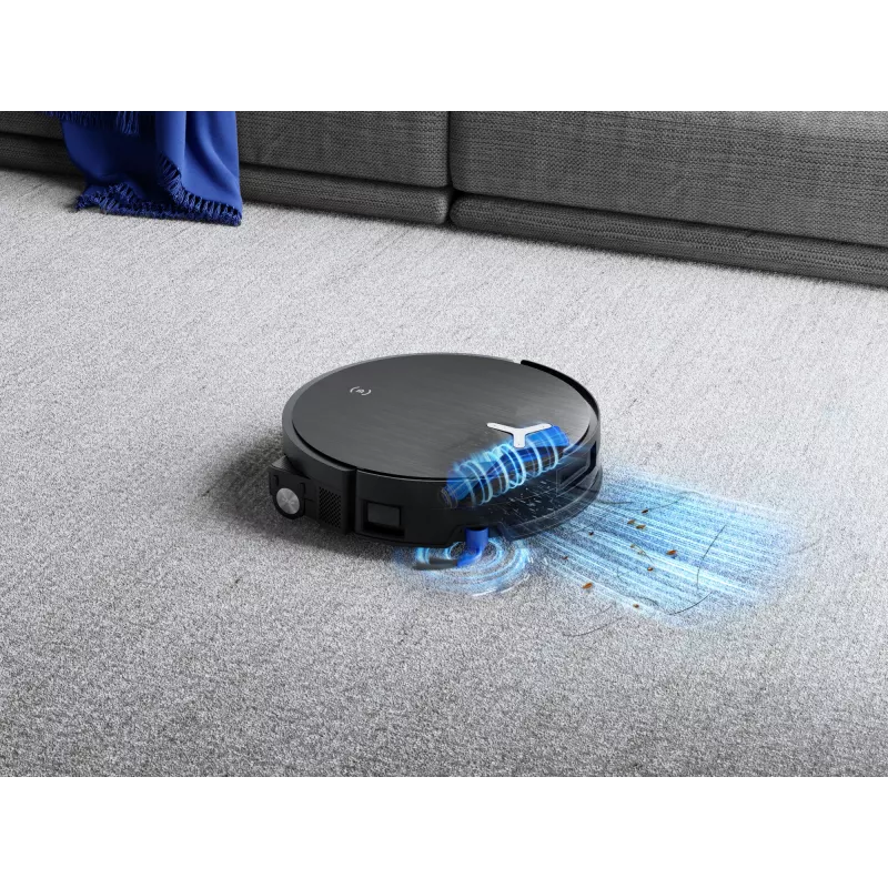 Robotinis dulkių siurblys ir šluostė Ecovacs Deebot X11 Pro Omni – juodas, Li‑Ion 6400 mAh, 206 min., 0,22 L dulkių talpykla, bazinė stotis 2,5 L