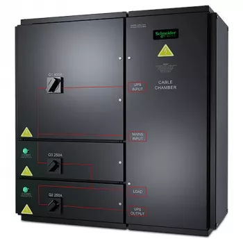APC Symmetra PX 96/160 kW sieninis priežiūros aplinkkelio skydas, 400 V