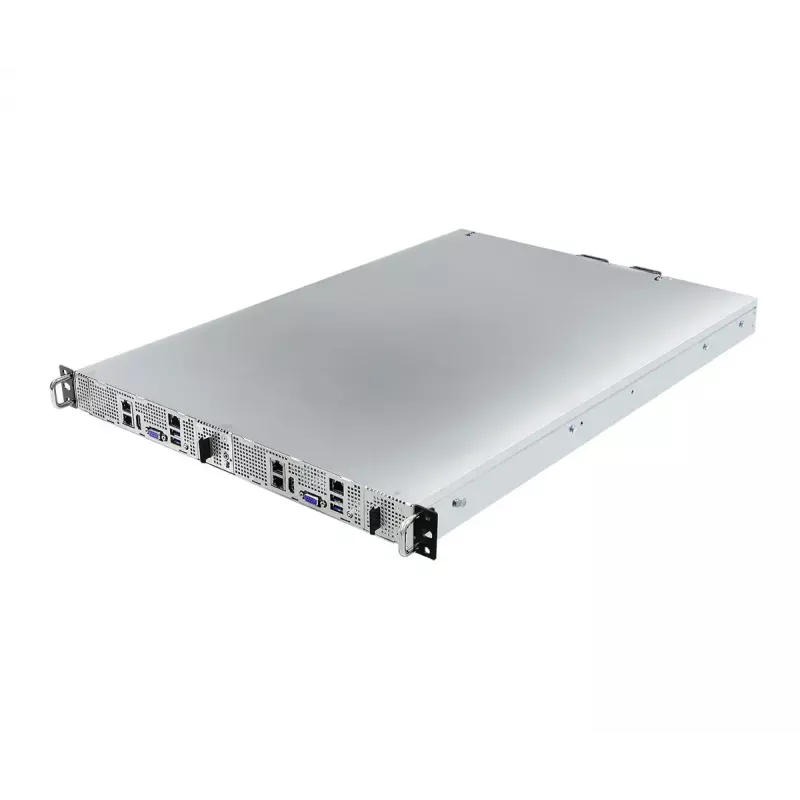 Serverinis barebone ASRock 1U2N2G-AM5/2T — LGA 1718, DDR5 iki 48 GB, 10Gb Ethernet, Aspeed AST2600, 1600 W PSU