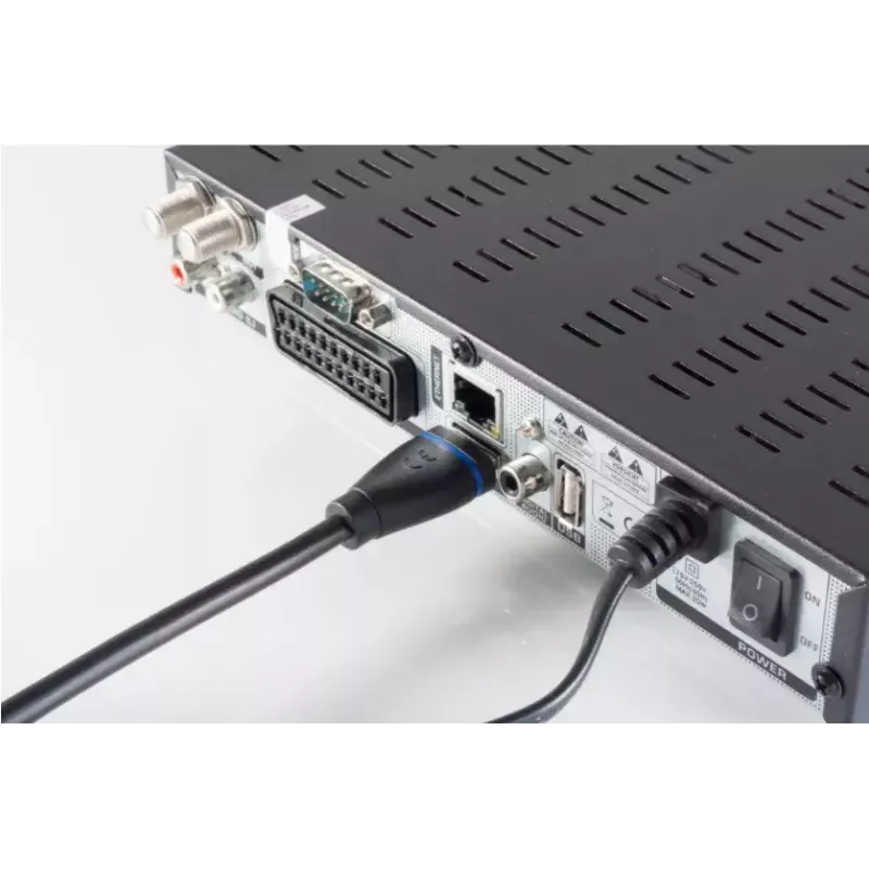 HDMI kabelis ShiverPeaks BS10-05075 10m Type A Kištukas-Kištukas Juodas Mėlynas