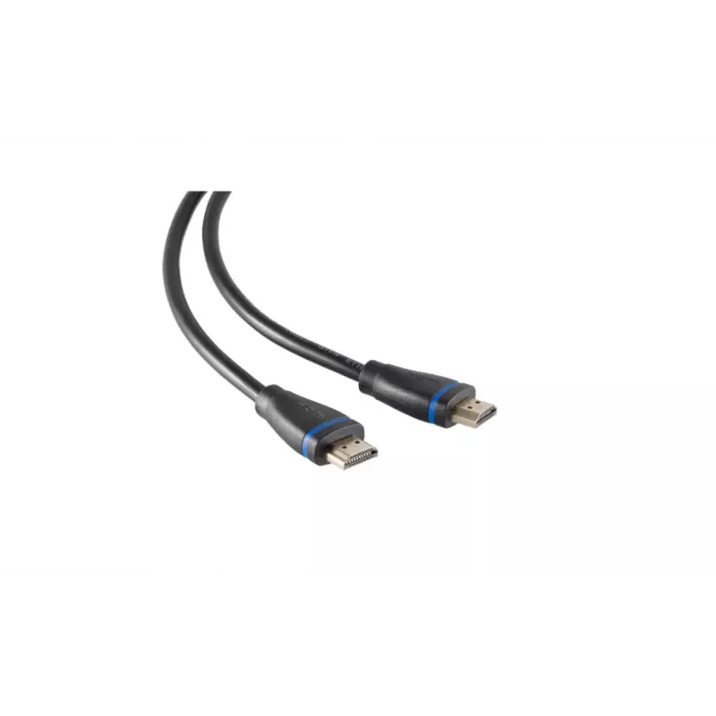 HDMI kabelis ShiverPeaks BS10-05075 10m Type A Kištukas-Kištukas Juodas Mėlynas