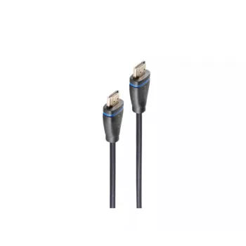 HDMI kabelis ShiverPeaks BS10-05075 10m Type A Kištukas-Kištukas Juodas Mėlynas