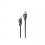 HDMI kabelis ShiverPeaks BS10-05075 10m Type A Kištukas-Kištukas Juodas Mėlynas