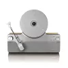 Patefono grotuvas su diržine pavara Lenco LSA-071SI, pilnai automatinis, pilka, Bluetooth, 3,5 mm, 10 W