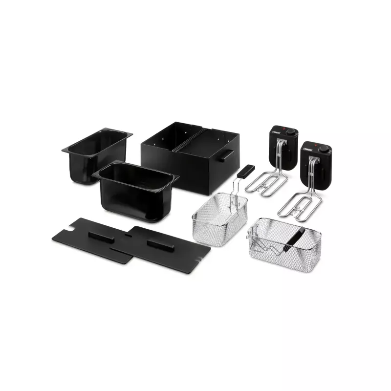 Gruzdintuvė Princess 183028 Double Black Fryer 6 L 3600 W