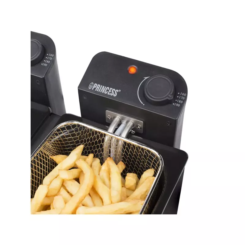 Gruzdintuvė Princess 183028 Double Black Fryer 6 L 3600 W
