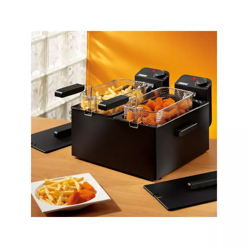 Gruzdintuvė Princess 183028 Double Black Fryer 6 L 3600 W