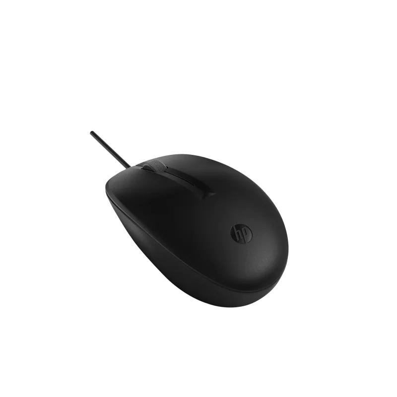 HP 128 LSR WRD Mouse (Bulk120) – Laidinė pelė, ambidekstrinė, lazerinė, USB-A, juoda