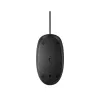 HP 128 LSR WRD Mouse (Bulk120) – Laidinė pelė, ambidekstrinė, lazerinė, USB-A, juoda