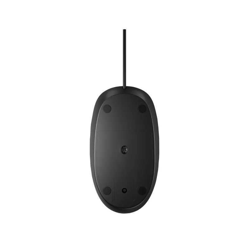 HP 128 LSR WRD Mouse (Bulk120) – Laidinė pelė, ambidekstrinė, lazerinė, USB-A, juoda
