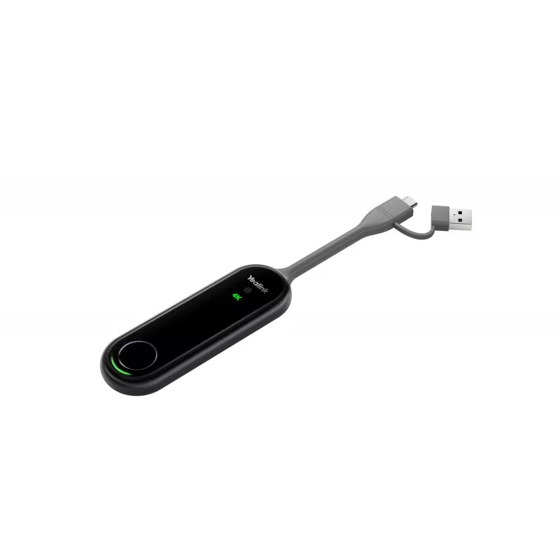 Yealink WPP30 belaidis pristatymo siųstuvas, 4K, USB-C, juodas