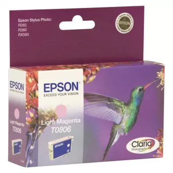 Epson Hummingbird Singlepack šviesiai purpurinis T0806 Claria fotografo rašalas
