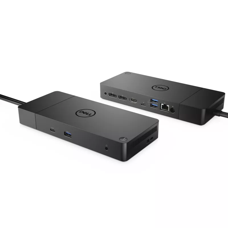 DELL WD19 laidinis USB 3.2 Gen 1 (3.1 Gen 1) Type-C dokų stotelė juoda
