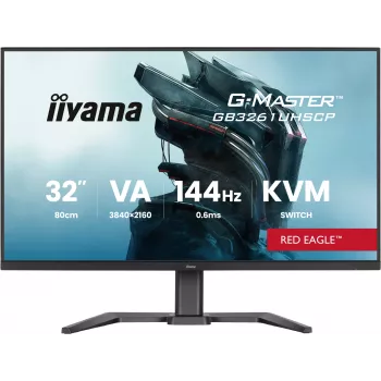 Monitorius iiyama G-MASTER GB3261UHSCP-B1 80 cm (31,5 col.) 3840 x 2160 pikselių 4K Ultra HD LED juodas