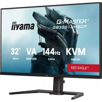Monitorius iiyama G-MASTER GB3261UHSCP-B1 80 cm (31,5 col.) 3840 x 2160 pikselių 4K Ultra HD LED juodas