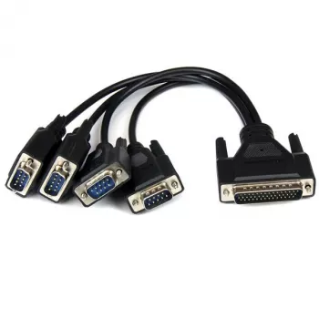 StarTech.com 4 prievadų PCI Express PCIe serijinė kombinuota kortelė – 2 x RS232 2 x RS422 / RS485
