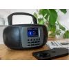 Nešiojamas DAB+/FM radijas Lenco SCD-860 su Bluetooth, CD grotuvu, 2,4 col. TFT ekranu, 2×2W, AUX, baterija/tinklas