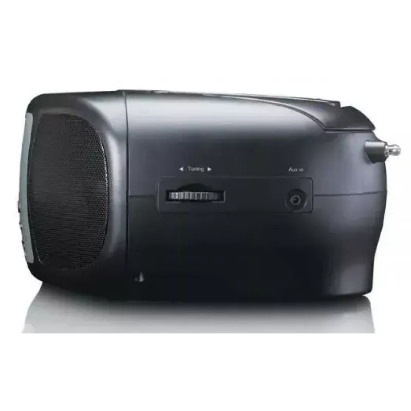 Nešiojamas DAB+/FM radijas Lenco SCD-860 su Bluetooth, CD grotuvu, 2,4 col. TFT ekranu, 2×2W, AUX, baterija/tinklas