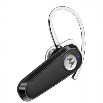 Motorola HK126 belaidė ausinė su ausų kabliuku, mono, verslui/kasdieniam naudojimui, USB Type-C, Bluetooth, juoda