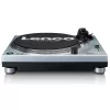 Tiesioginės pavaros vinilinė patefonė Lenco L-3809ME – rankinis, USB A tipas, metalinis mėlynas
