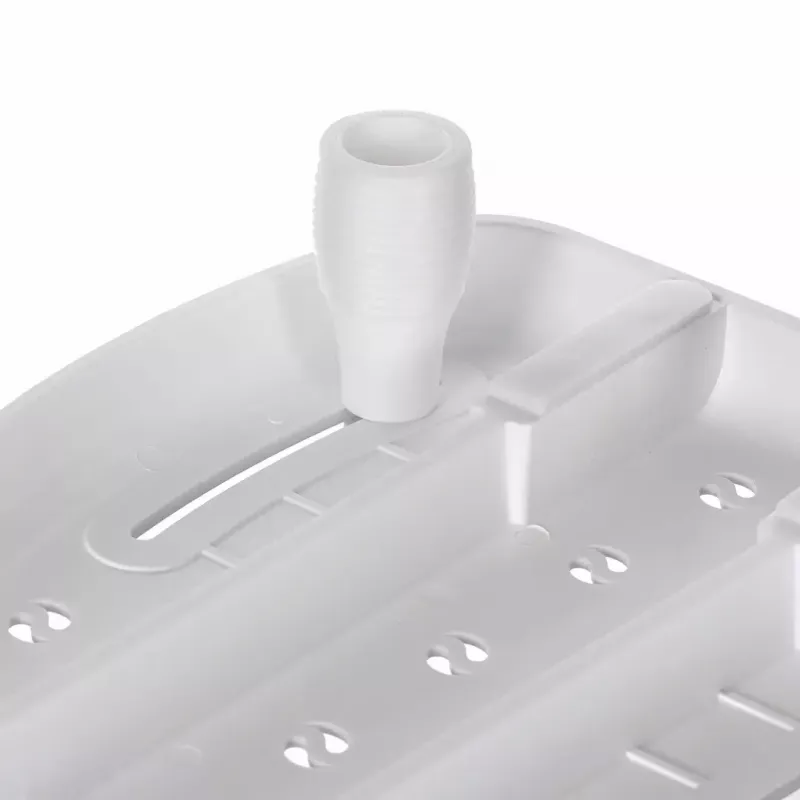 Vonios suolas ActionMed LW400AM 2-in-1 su sukamu perdavimo disku, baltas, atsparus drėgmei, ergonomiška sėdynė, pakabinimo anga