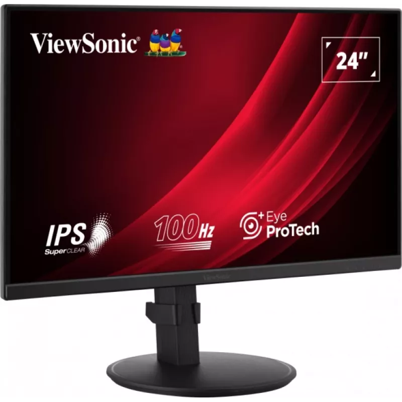 Monitorius ViewSonic VG2408A-MHD 24 colių (61 cm) Full HD LED, juodas
