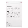 eSTUFF GLBB24536303 ekrano privatumo filtras 61 cm (24 colių) Monitoriui be rėmelio