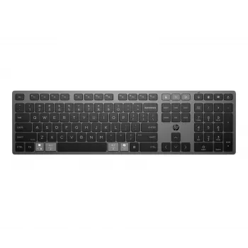 HP 725 belaidė klaviatūra su įkraunamu superkondensatoriumi, kelių įrenginių, 499 g, 420.5 x 120.7 x 17.7 mm