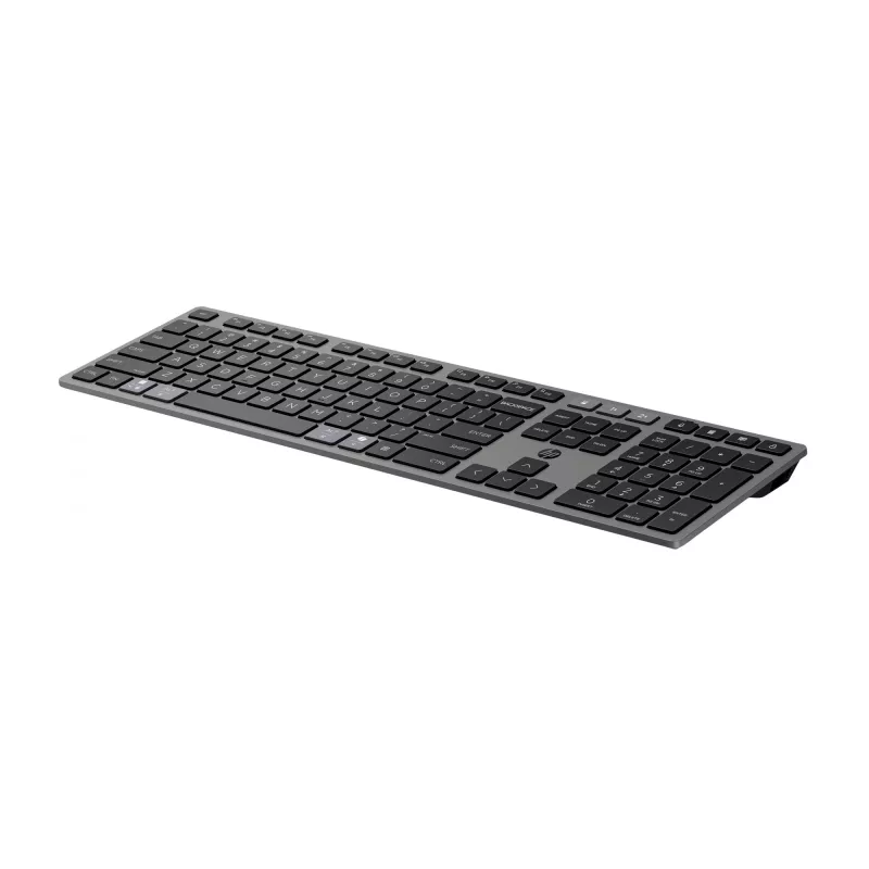 HP 725 belaidė klaviatūra su įkraunamu superkondensatoriumi, kelių įrenginių, 499 g, 420.5 x 120.7 x 17.7 mm