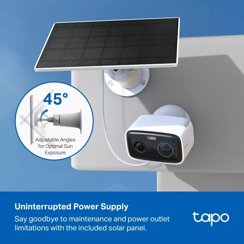 TP-Link Tapo C400 KIT Belaidė IP lauko stebėjimo kamera 1920 x 1080 pikselių