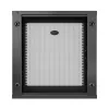 APC NetShelter WX AR112SH6 - 12U, 19 colių pataisų spinta, Montuojama ant sienos, Surinkta, 600 mm gylio