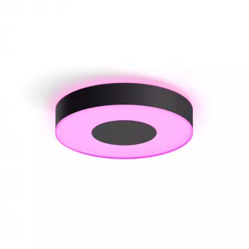 Philips Hue Infuse Black Bluetooth LED lubinis šviestuvas, Ø 381 mm, H 86 mm