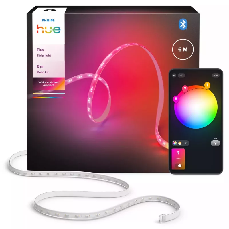 Philips išmanus apšvietimo Bluetooth šviestuvas 20 W, baltas silikoninis korpusas, 220–240 V, Bluetooth sąsaja