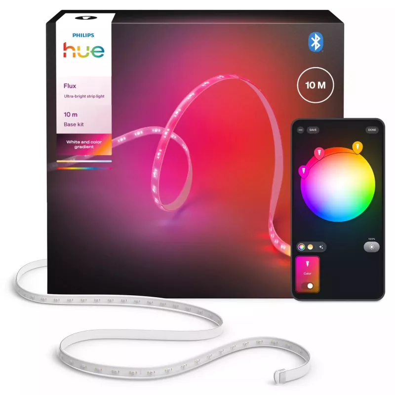 Philips Hue Flux Ultra Bright Gradient LED šviesos juosta, 10 m