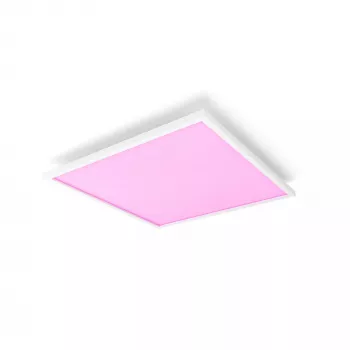 Philips Surimu Square Panel LED lubinis šviestuvas su Bluetooth, baltas, aliuminis korpusas, 220–240V