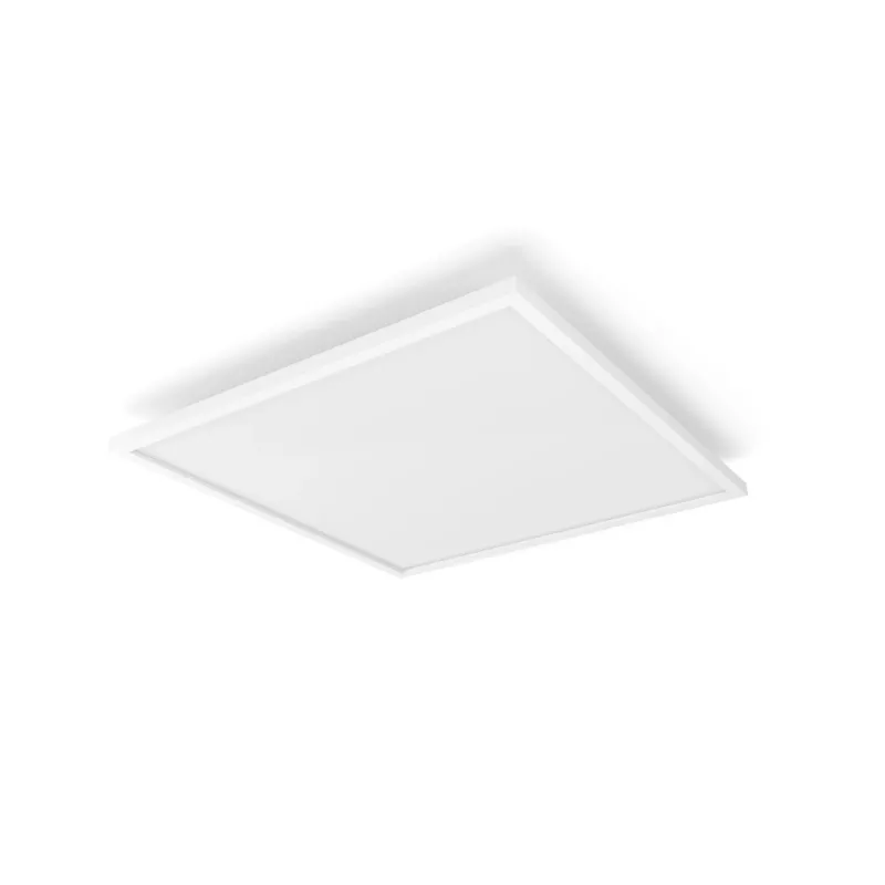 Philips Surimu Square Panel LED lubinis šviestuvas su Bluetooth, baltas, aliuminis korpusas, 220–240V