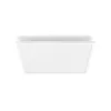 Philips Surimu Square Panel LED lubinis šviestuvas su Bluetooth, baltas, aliuminis korpusas, 220–240V