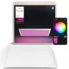 Philips Surimu Square Panel LED lubinis šviestuvas su Bluetooth, baltas, aliuminis korpusas, 220–240V