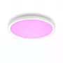 Philips Surimu Round Panel, protingas lubinis šviestuvas, Bluetooth/Zigbee, Baltas, Aliuminis, Įvairių spalvų, 2000 K