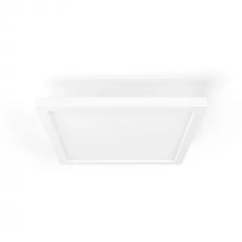 Philips Aurelle Square Panel LED lubinis šviestuvas, išmanus, Bluetooth/Zigbee, baltas, aliuminis, kintama spalvos temperatūra