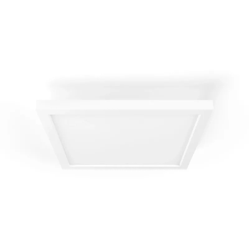 Philips Aurelle Square Panel LED lubinis šviestuvas, išmanus, Bluetooth/Zigbee, baltas, aliuminis, kintama spalvos temperatūra