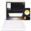 Philips Aurelle Square Panel LED lubinis šviestuvas, išmanus, Bluetooth/Zigbee, baltas, aliuminis, kintama spalvos temperatūra
