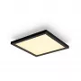 Philips Aurelle Square Panel, protingas lubinis šviestuvas, Bluetooth/Zigbee, juodas, LED, aliuminis, kintama
