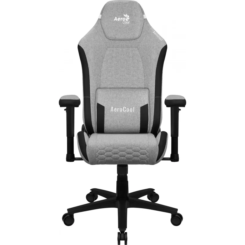 Universali žaidimų kėdė AEROCOOL CROWNASHGR pilka