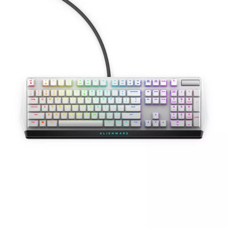 Alienware AW510K klaviatūra Gaming USB Black, White