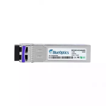 SFP optinis siųstuvas-imtuvas BlueOptics BO28C4334640D-BO, LC jungtis, aliuminis, 0.02 kg